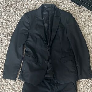 Black Slim Fit Men’s 2 Piece Suit